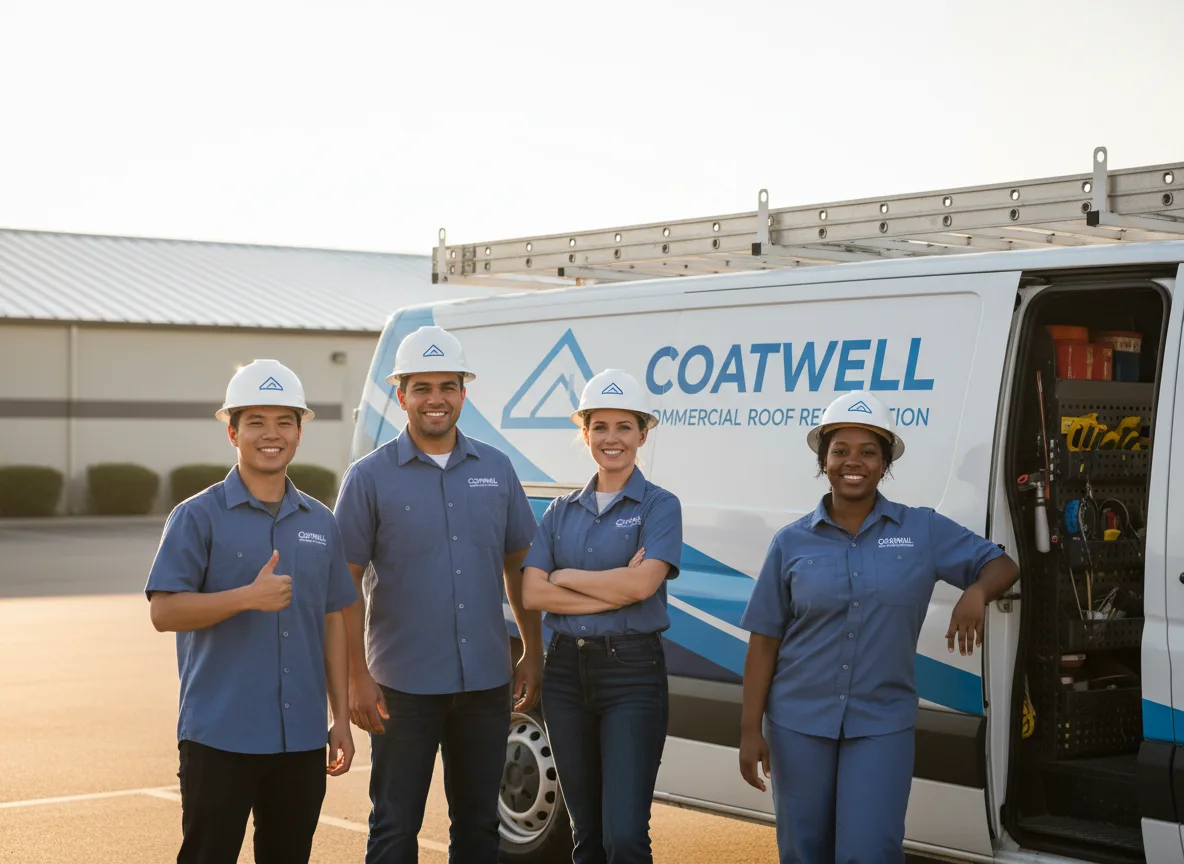 Commercial roof coating company in Foley, MN